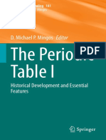 The Periodic Table I Historical Development and Essential Features