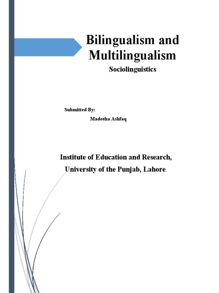 Understanding Bilingualism and Multilingualism | PDF | First Language ...