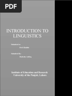 Complete Guide To Linguistics