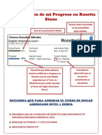 Interpretación de mi progreso en Rosetta