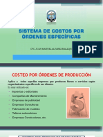 Sistema de Costos Por Órdenes Específicas