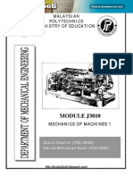 J3010 - Mechanics of Machines 1