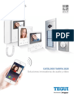 Catalogo Tarifa Clientes Videoporteros Porteros Tegui