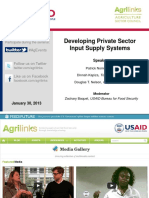 Private Sector Input Supply of AOSS in Ethiopia