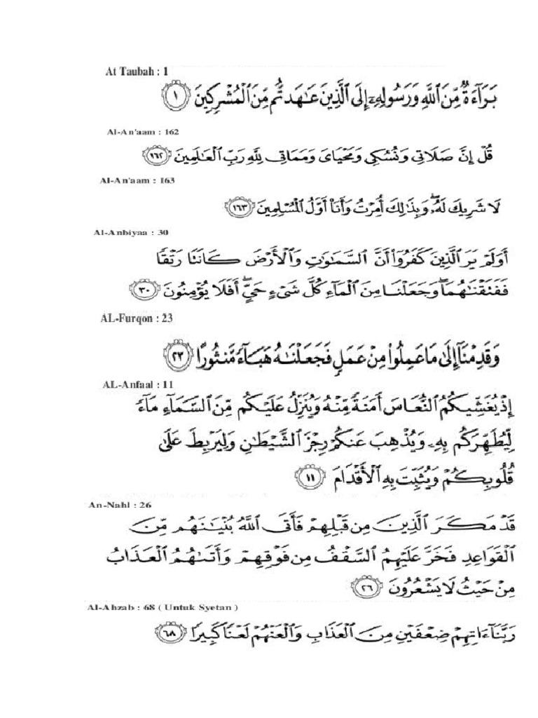 Ayat Rukia | PDF