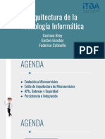 Arquitectura Técnica 3 - Estilos de Arquitectura Actuales (Microservicios)