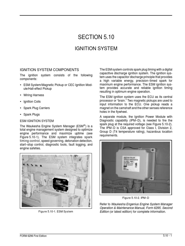 Ignition System Components Overview | PDF | Ignition System ...