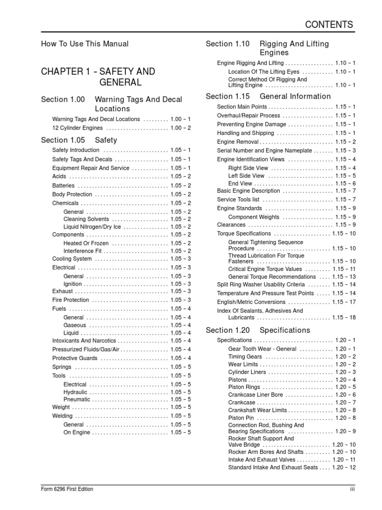 Engine Rigging and Lifting Guide | PDF | Piston | Propulsion