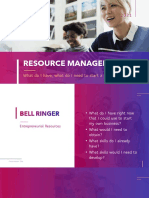 Resource Management Slides
