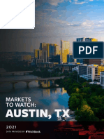 Markets to Watch: Austin, TX 2021 Data Provided by Keep Austin Innovative