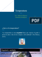 Temperatura Sistemas de Medición