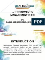 Lecture 4 - Antithrombotic Management in Pci