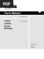 Z-45/25 Z-45/25J DC and Bi-Energy: Serial Number Range