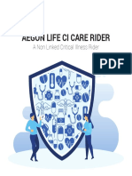 Aegon Life Ci Care Rider: A Non Linked Critical Illness Rider