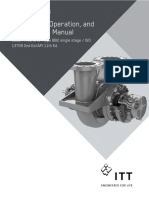 Installation, Operation, and Maintenance Manual: 3620 i-FRAME API Type BB2 Single Stage / ISO 13709 2nd Ed/API 11th Ed