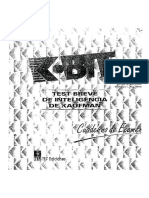 Cuaderno de Examen Test (K-BIT) (Form - Compressed