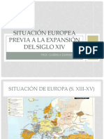 Situación Europea Previa A La Expansión Del Siglo