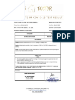 Antigen Results - Chaw Kim Sin