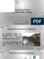 Fuentes de Abastecimiento, Aforo y Captación