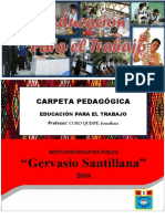 Caratula Carpeta Pedagogica Final