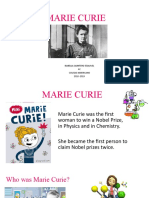 Marie Curie: Isabella Quintero Esquivel 4C Colegio Americano 2018 - 2019