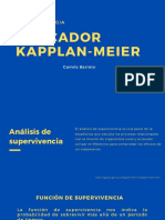 Análisis de supervivencia Kaplan-Meier