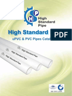uPVC & PVC Pipes Catalogue uPVC & PVC Pipes Catalogue: High Standard Pipe
