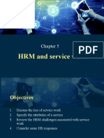 Chapter 5 HRM & Service Work