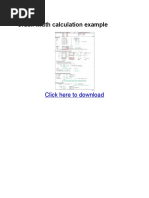 Crack Width Calculation Example