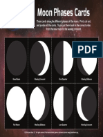 Moon Phases Cards