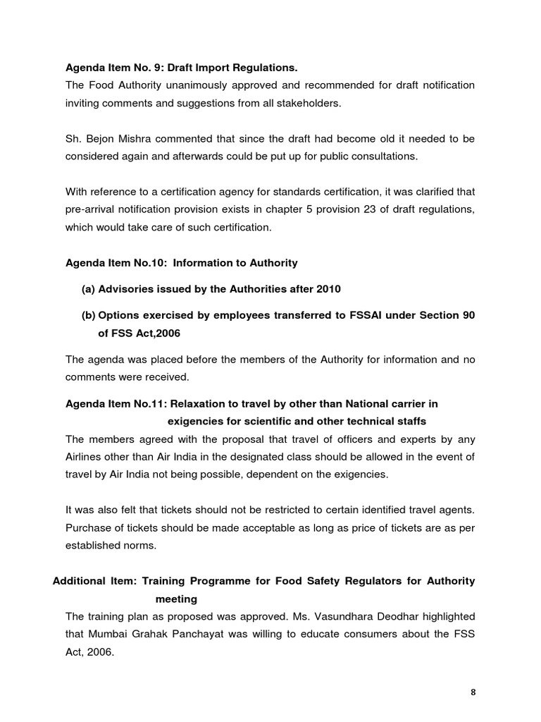 Draft Import Regulations and Updates | PDF