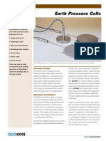 Earth Pressure Cells: 4800 Series