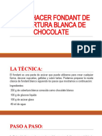 Fondant de Cobertura Blanca