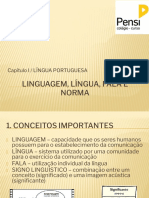Língua Portuguesa: Conceitos e Sistemas de Comunicação