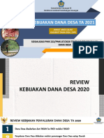 Sosialisasi Kebijakan Dana Desa TA 2021 - Share