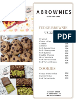 Abrownies: Fudge Brownie