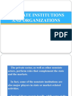 F. 4. Nonstate Institutions and Organizations