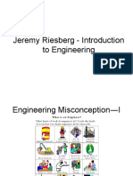 Jeremy Riesberg - Introduction To Engineering