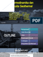 TGD - Kelompok 3 - Termodinamika Dan Fluida Pada Sistem Geothermal