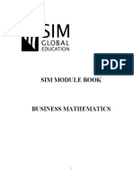 Business Mathematics Module Book