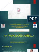 Presentación de La Clase de Antropologia Cultural - Unidad VII - Antropología Médica