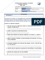 FICHA DE ACTIVIDADES DE REFUERZO ACADEMICO 1RO-2DO-3RO-BGU