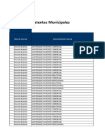 patentes municipales 2013