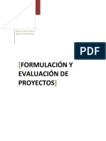 Libro Formulación y Evaluación de Proyectos