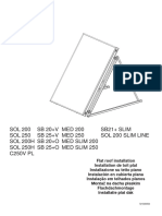 Manual Instalación Techo Plano SOL - Inclinaciones de 35°-55° - 2018
