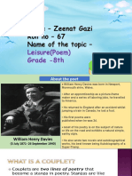 Leisure - Zeenat Gazi