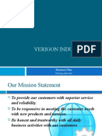 Verigon Industries: Business Plan