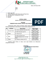 IM Jadwal Poliklinik Per 26 Februari 2021