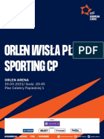 Program Orlen Wisla Plock Sporting CP