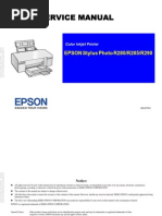 Download Service_Manual_15760875-EPSONR280285290 2 by caloy123 SN50747100 doc pdf